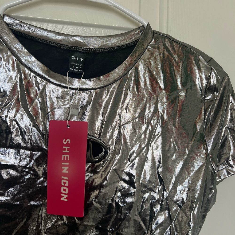 Silver T-shirt